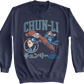 Chun-Li Japanese Text Street Fighter Sweatshirt