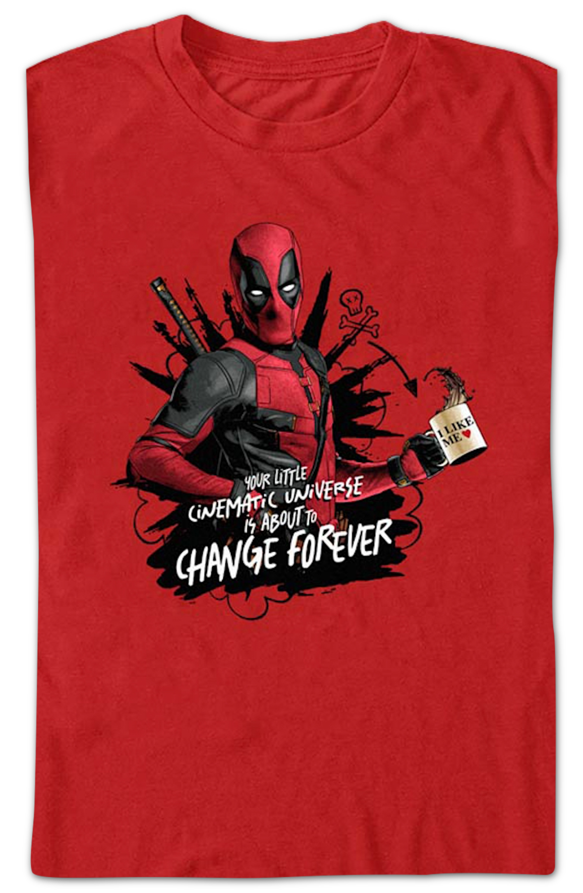 Cinematic Universe Deadpool & Wolverine Marvel Comics T-Shirt