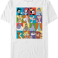 White Classic Character Blocks Animaniacs T-Shirt