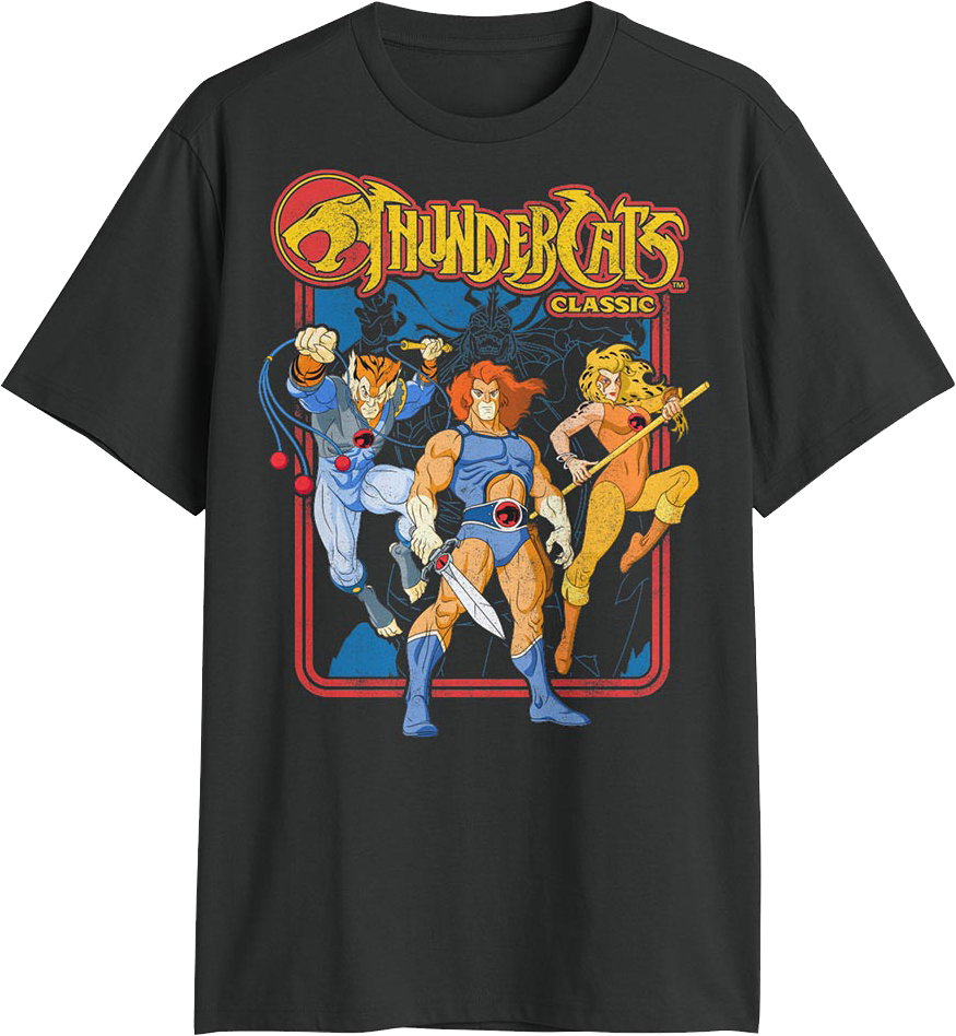 Classic Hero Poses ThunderCats T-Shirt