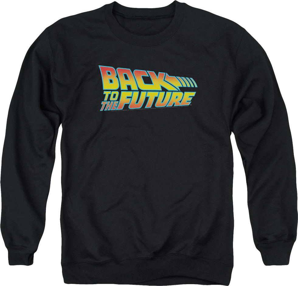 Classic Logo Back To The Future Sweatshirt