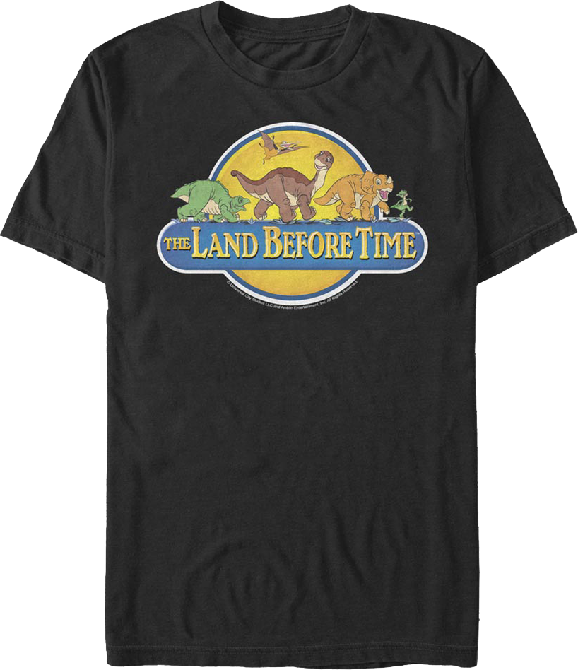 Classic Logo Land Before Time T-Shirt