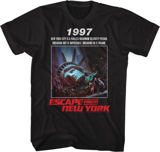 Classic Poster Escape From New York T-Shirt