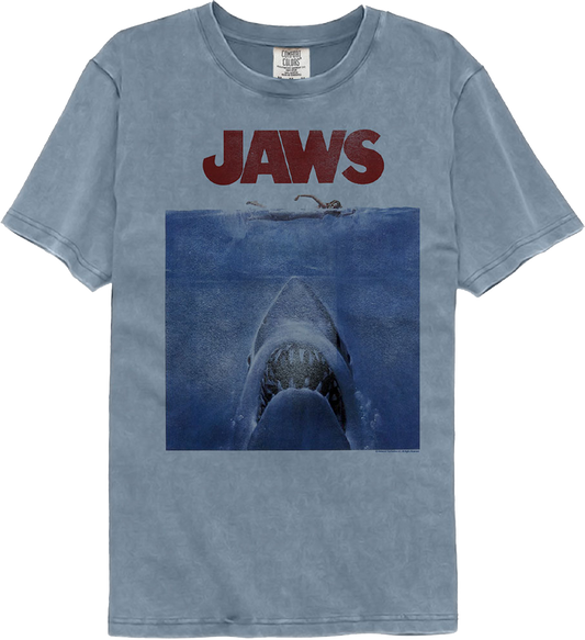 Classic Poster Jaws Comfort Colors Brand T-Shirt