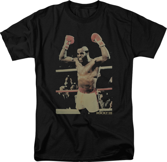 Clubber Lang Celebrating Rocky III T-Shirt