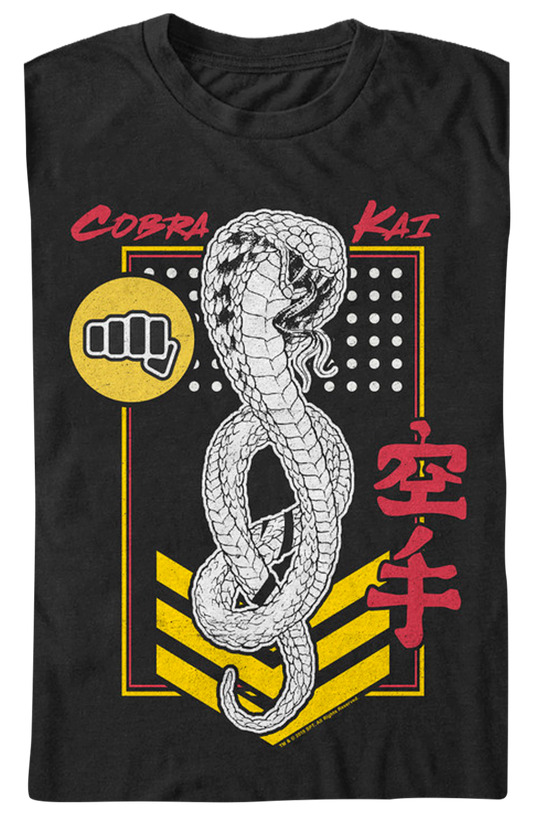 Cobra Kai Patch Karate Kid Shirt