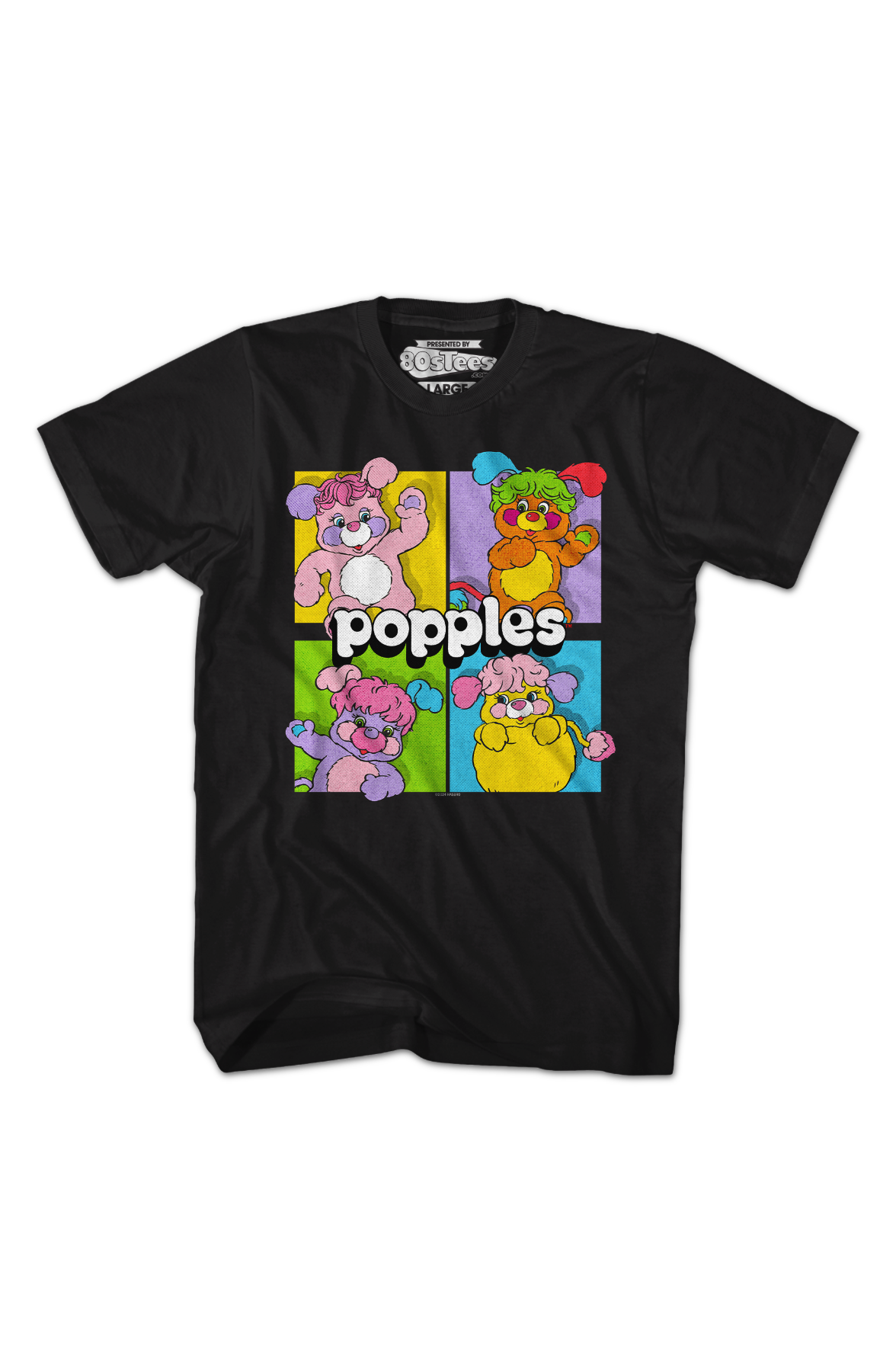 Colorful Blocks Popples T-Shirt