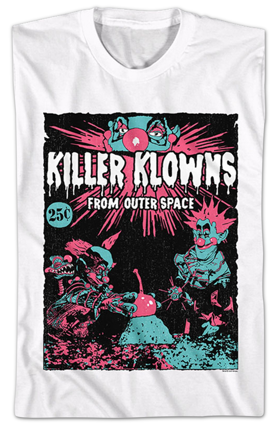 Comic Book Killer Clowns From Outer Space T-Shirt