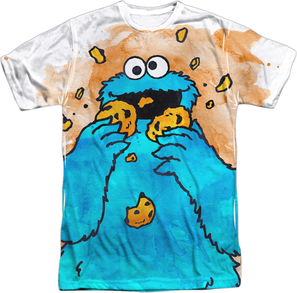 Cookie Monster Sesame Street T-Shirt
