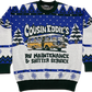 Cousin Eddie's RV Maintenance Christmas Vacation Knitted Sweater