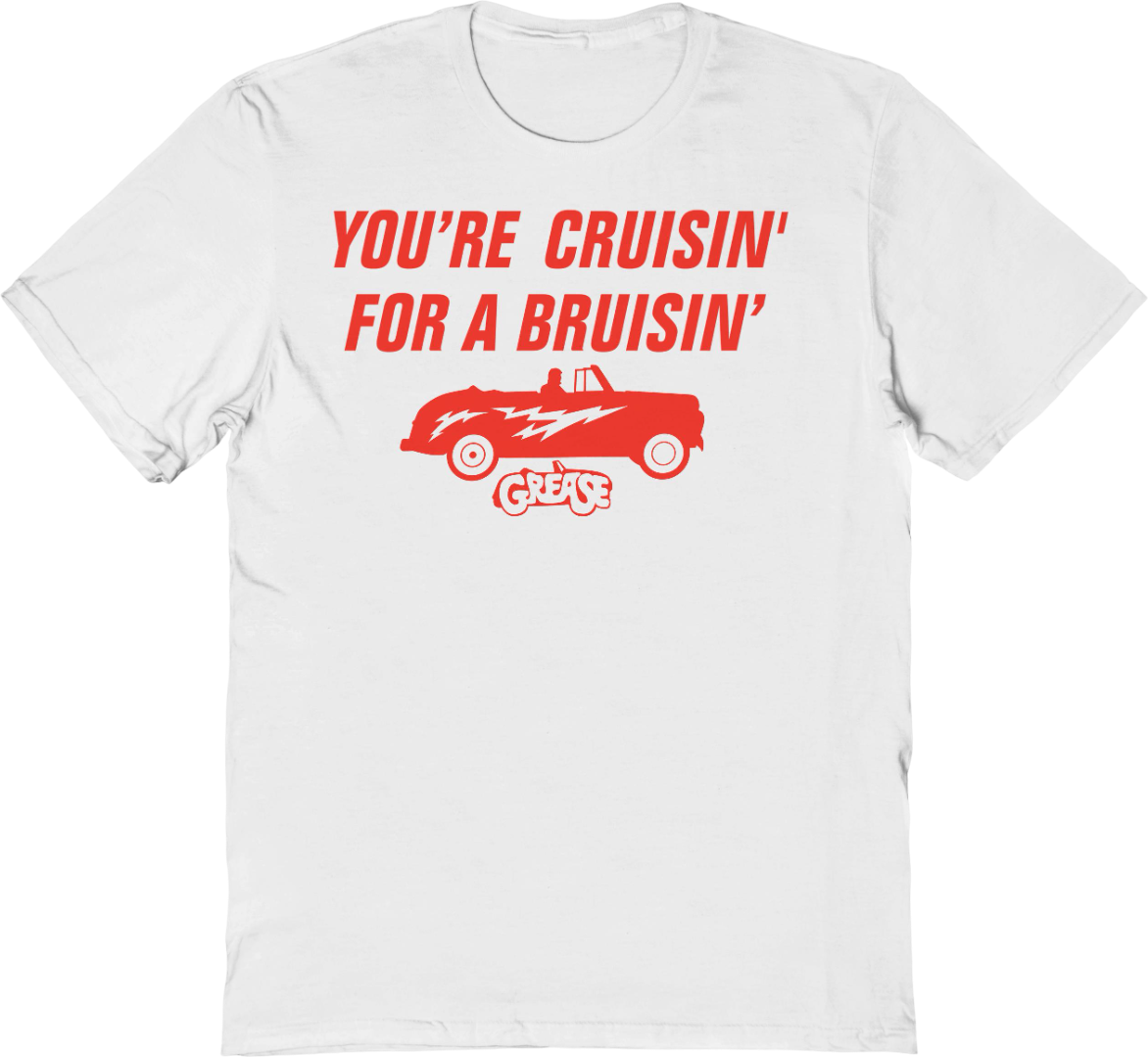 Cruisin' For A Bruisin' Grease T-Shirt