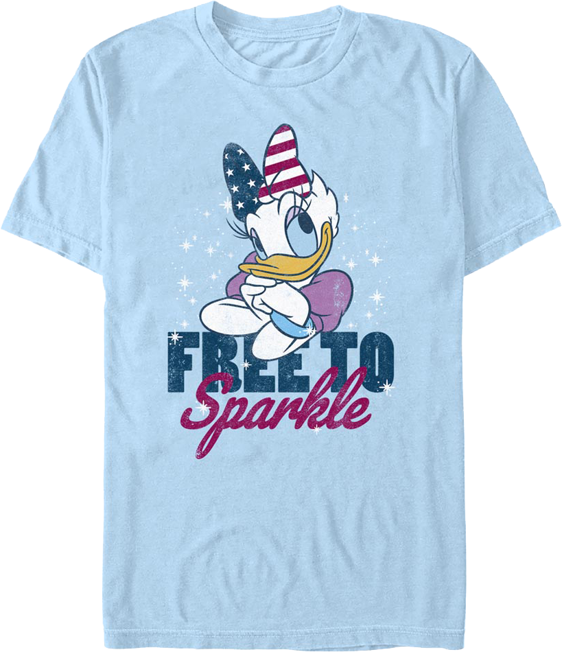 Daisy Duck Free To Sparkle Disney T-Shirt