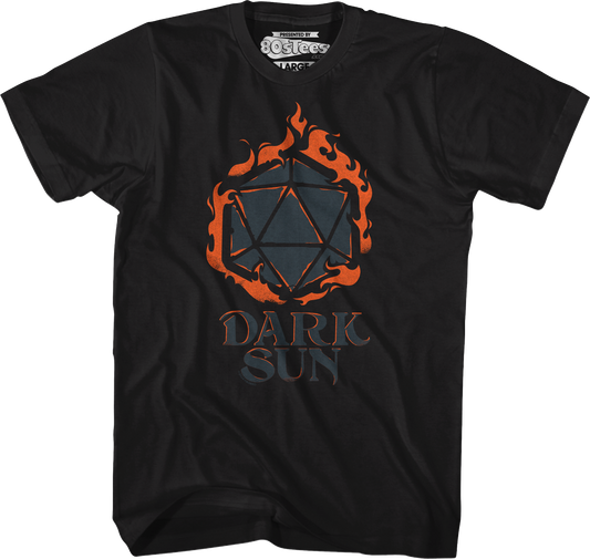 Dark Sun Flames Dungeons & Dragons T-Shirt
