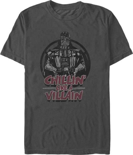 Darth Vader Chillin' Like A Villain Star Wars T-Shirt