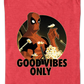 Deadpool Good Vibes Only Marvel Comics T-Shirt