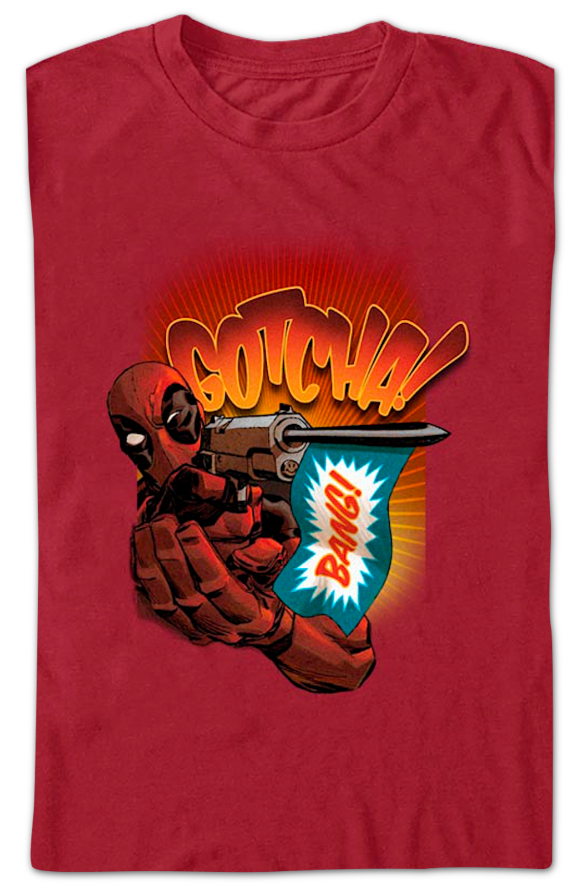 Deadpool Gotcha Marvel Comics T-Shirt