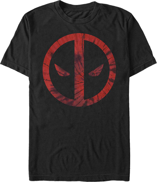 Deadpool Tie Dye Logo Marvel Comics T-Shirt