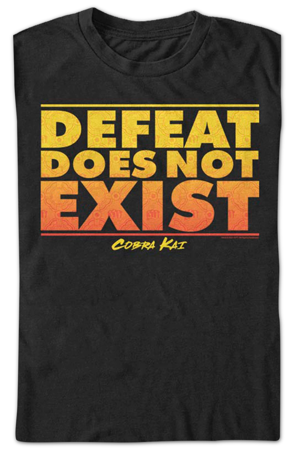 Defeat Does Not Exist Cobra Kai T-Shirt