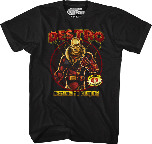 Destro Destined To Conquer GI Joe T-Shirt