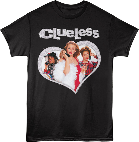 Diamond Heart Clueless T-Shirt