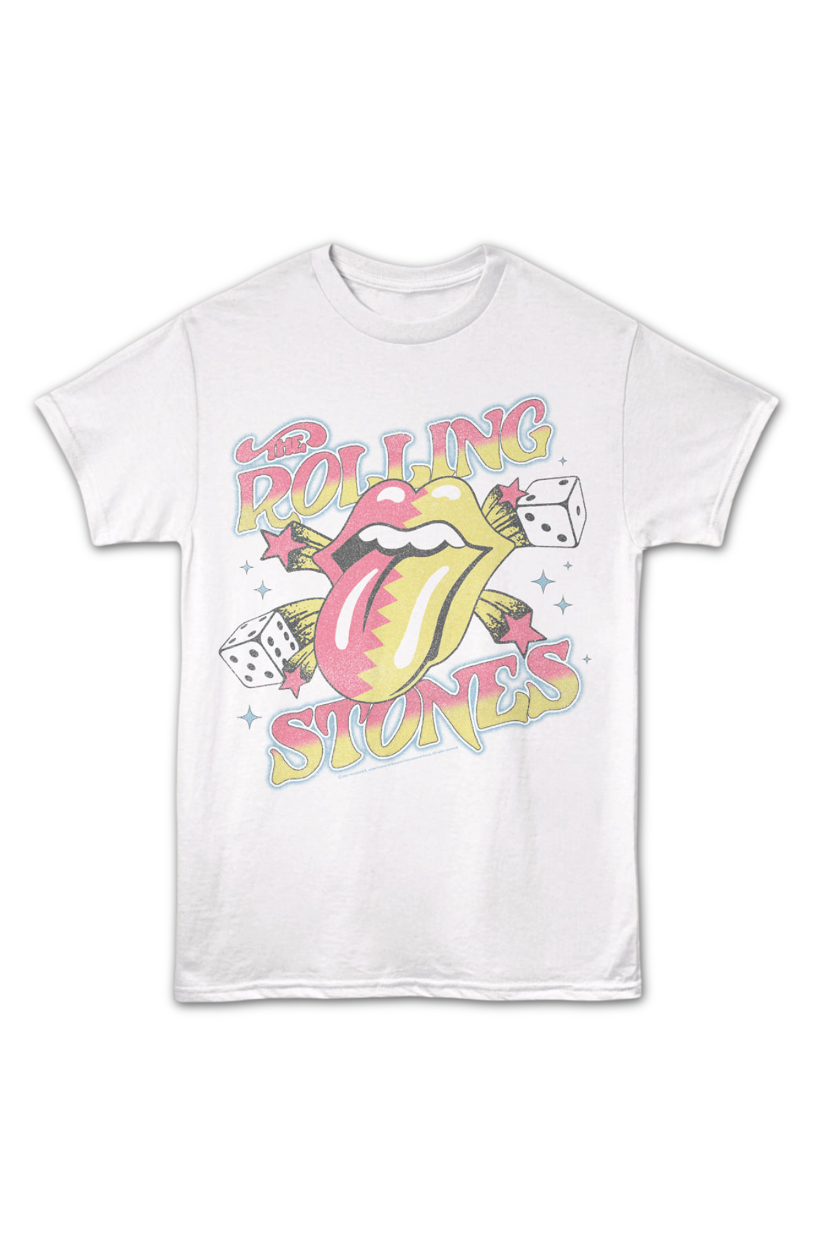 Dice And Stars Rolling Stones T-Shirt