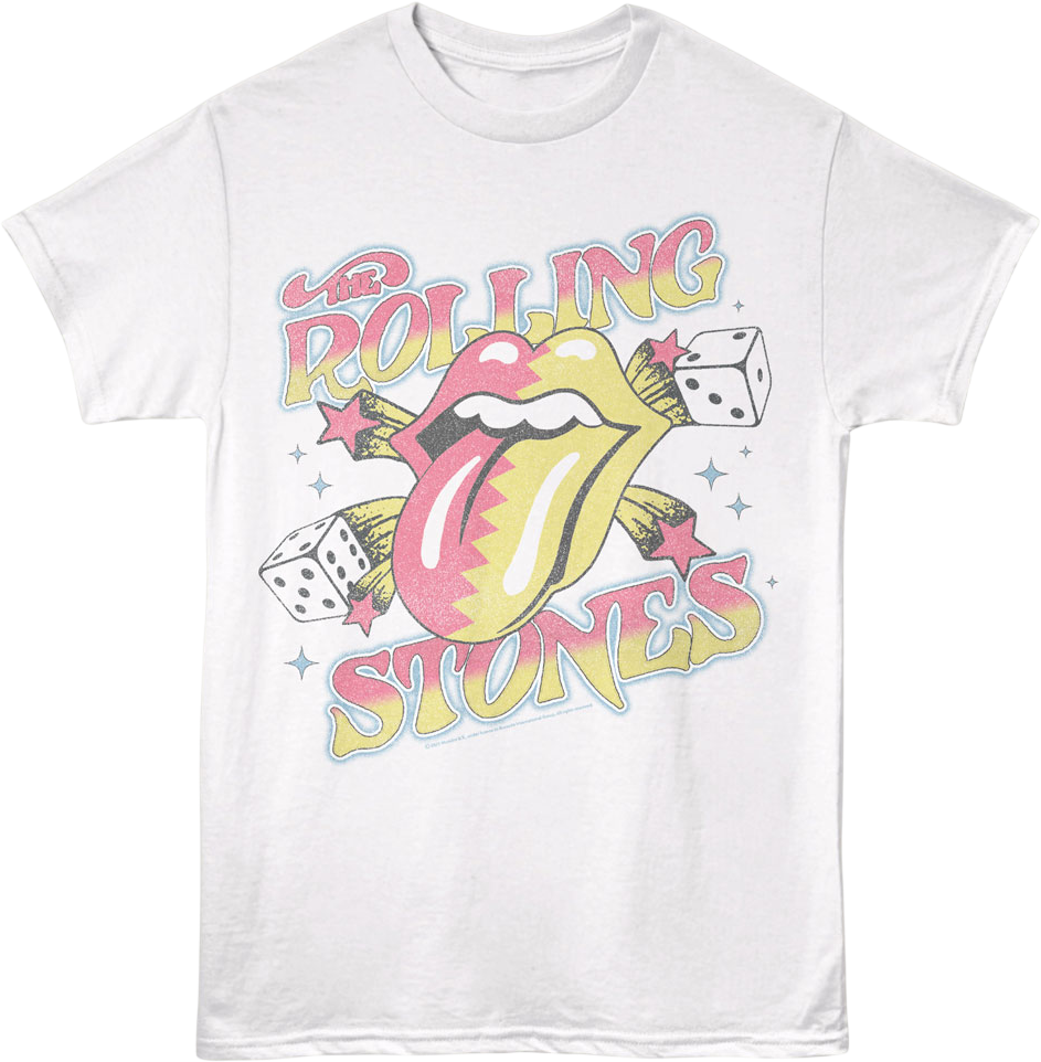 Dice And Stars Rolling Stones T-Shirt