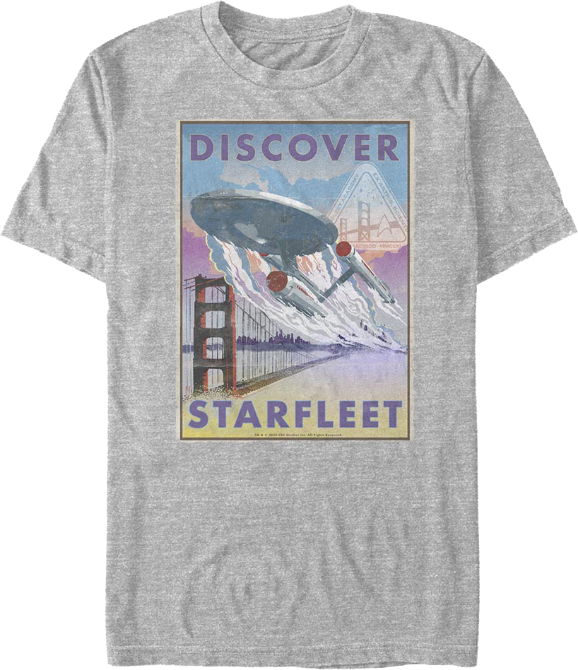 Discover Starfleet Star Trek T-Shirt