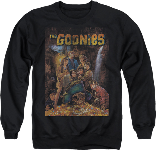 Distressed Poster Goonies Sweatshirt