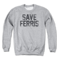 Distressed Save Ferris Bueller Sweatshirt