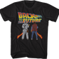 Doc & Marty Fire Tracks Back To The Future T-Shirt