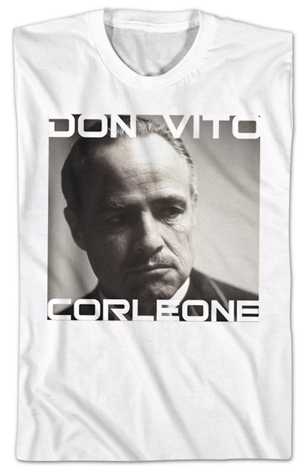 Don Vito Corleone Photo Godfather T-Shirt