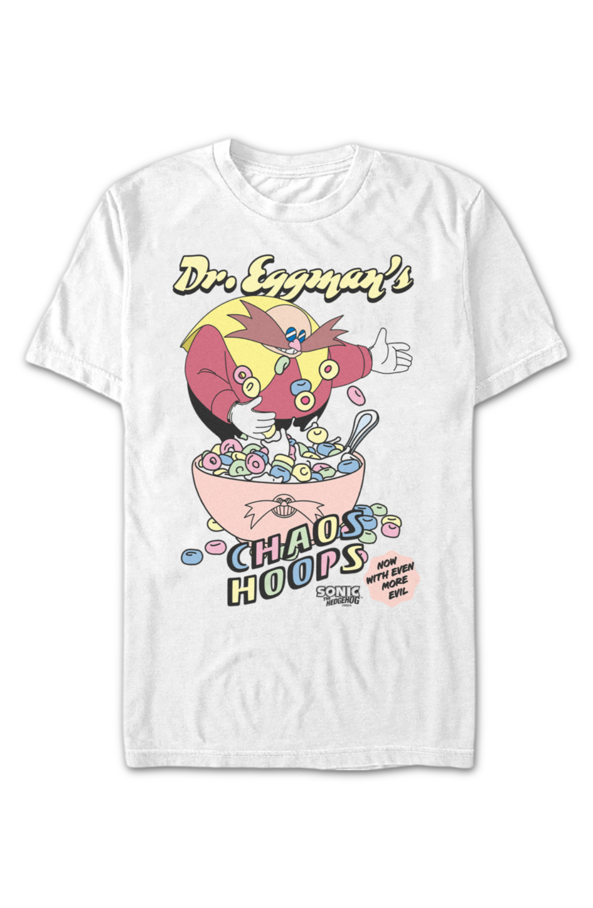 Dr. Eggman's Chaos Hoops Sonic The Hedgehog T-Shirt