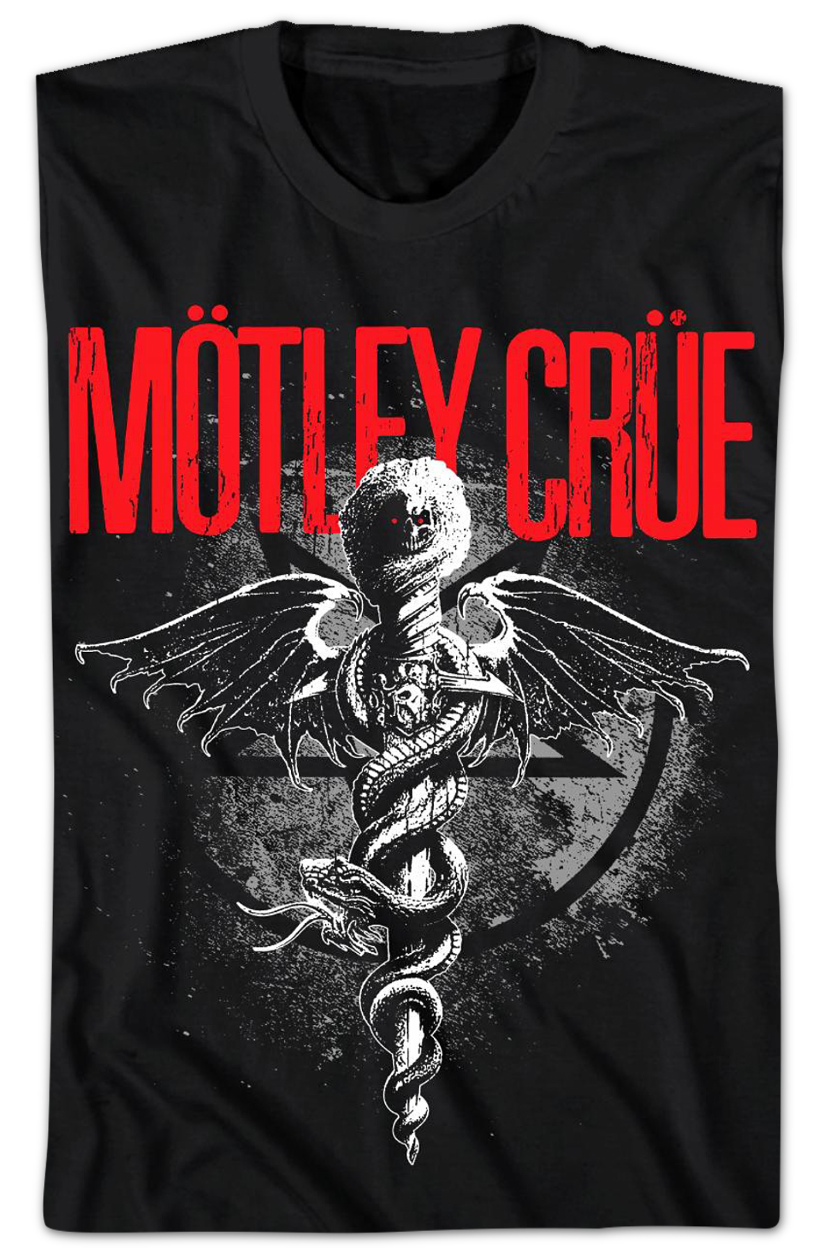 Dr. Feelgood Caduceus Motley Crue T-Shirt