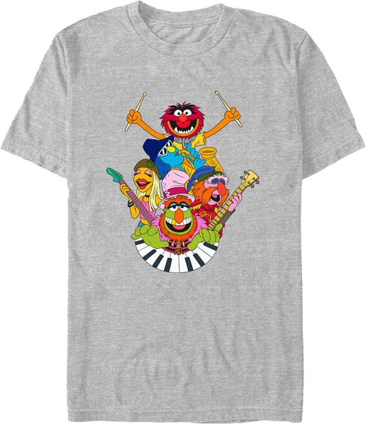 Dr. Teeth And The Electric Mayhem Group Photo Muppets T-Shirt