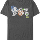 Droids R2-D2 BB-8 D-O Star Wars T-Shirt