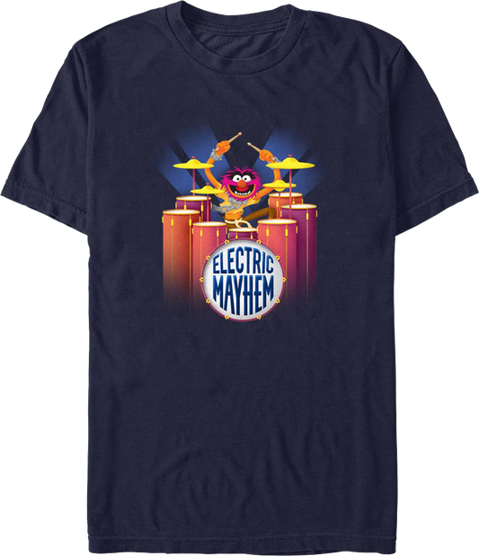 Electric Mayhem Drum Solo Muppets T-Shirt