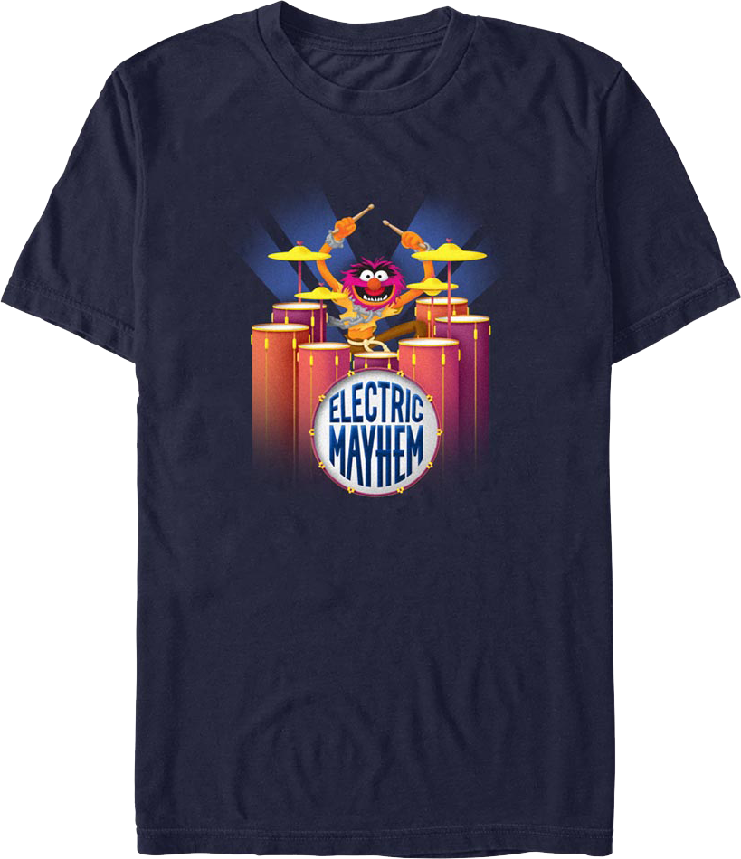 Electric Mayhem Drum Solo Muppets T-Shirt