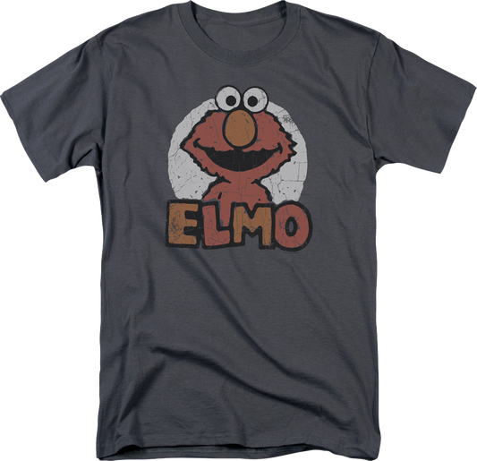 Elmo Illustration Sesame Street T-Shirt