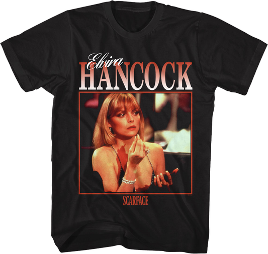 Elvira Hancock Photo Scarface T-Shirt