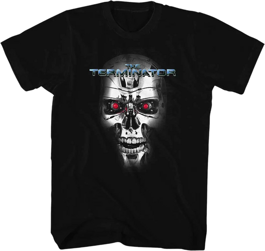 Endoskeleton Skull Terminator T-Shirt