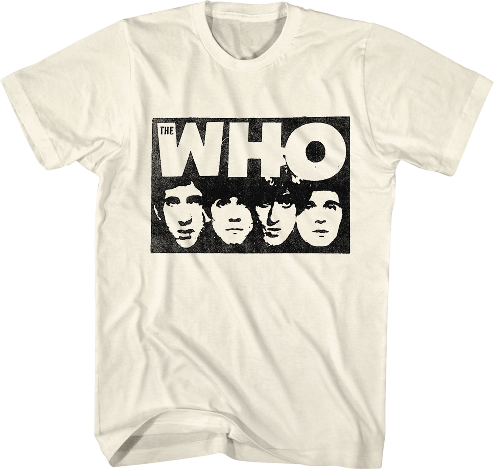 Faces The Who T-Shirt