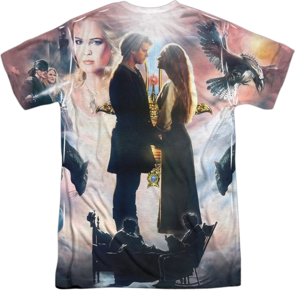 Fairy Tale Collage Princess Bride T-Shirt