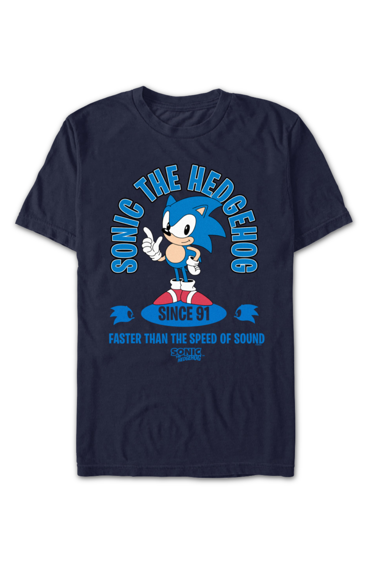 Faster Than The Speed Of Sound Sonic The Hedgehog T-Shirt