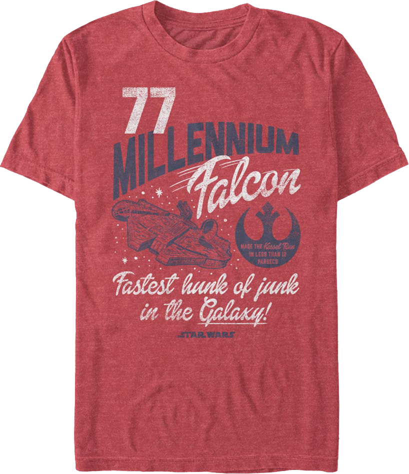 Fastest Hunk Of Junk In The Galaxy Star Wars T-Shirt