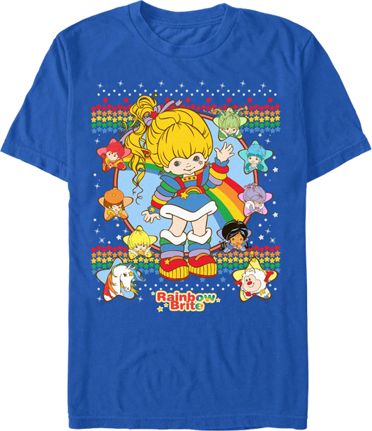 Faux Ugly Sweater Rainbow Brite T-Shirt