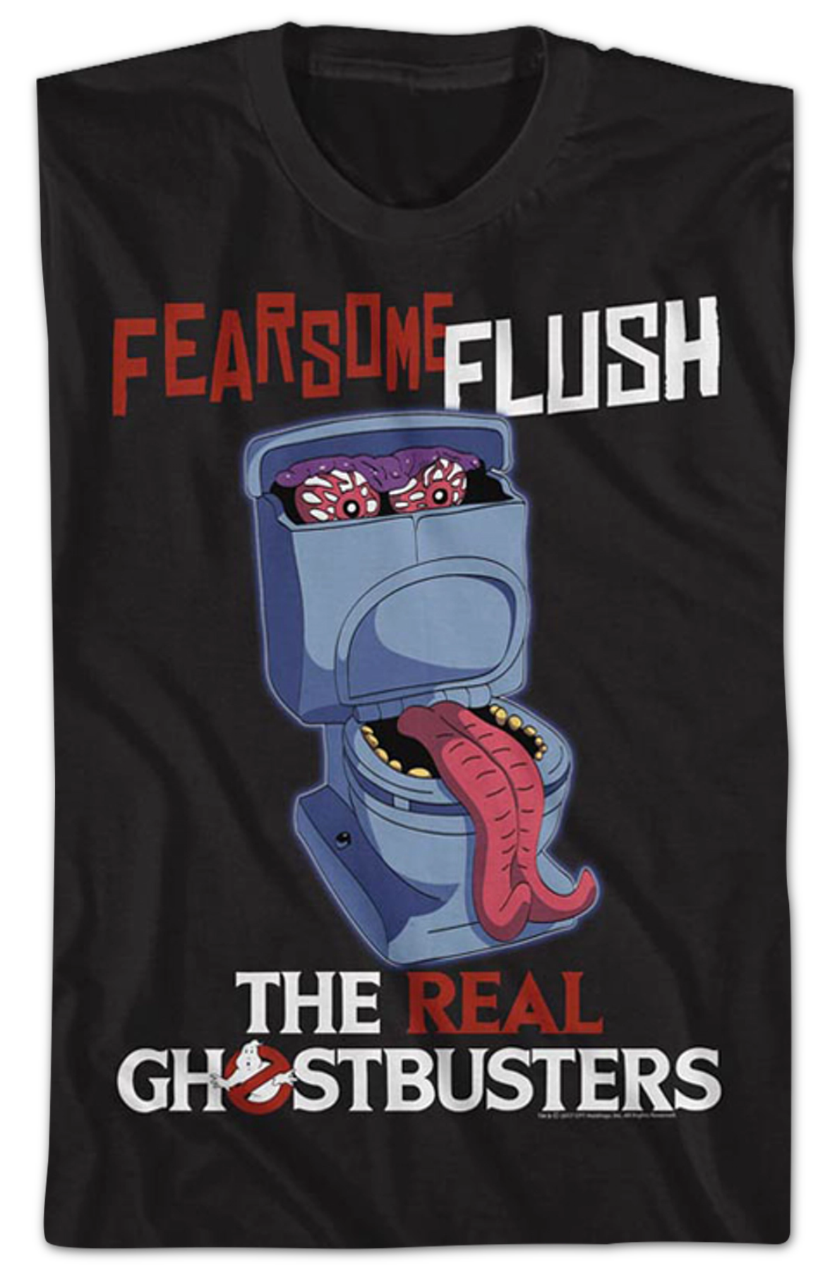 Fearsome Flush Real Ghostbusters T-Shirt