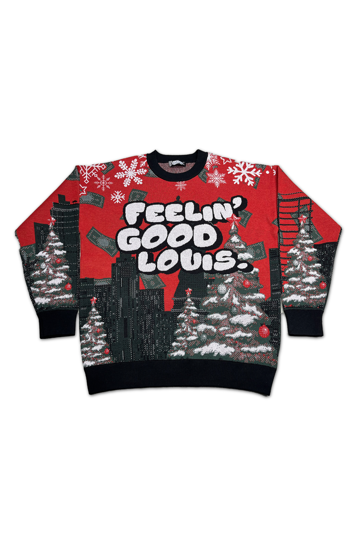 Feelin' Good Louis Trading Places Knitted Sweater