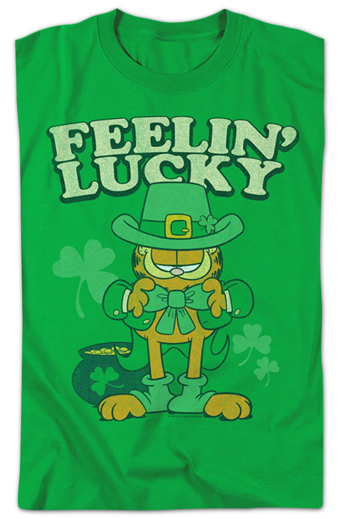 Feelin' Lucky Garfield T-Shirt