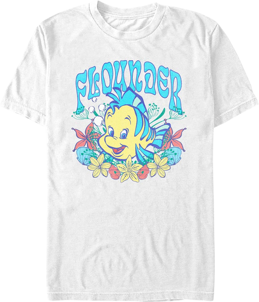 Flounder Little Mermaid T-Shirt