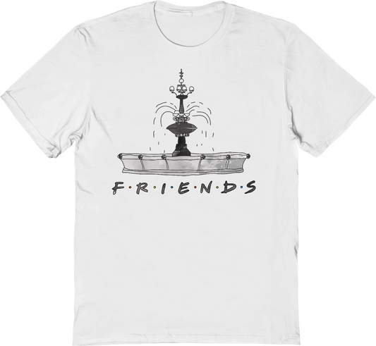 Fountain Sketch Friends T-Shirt